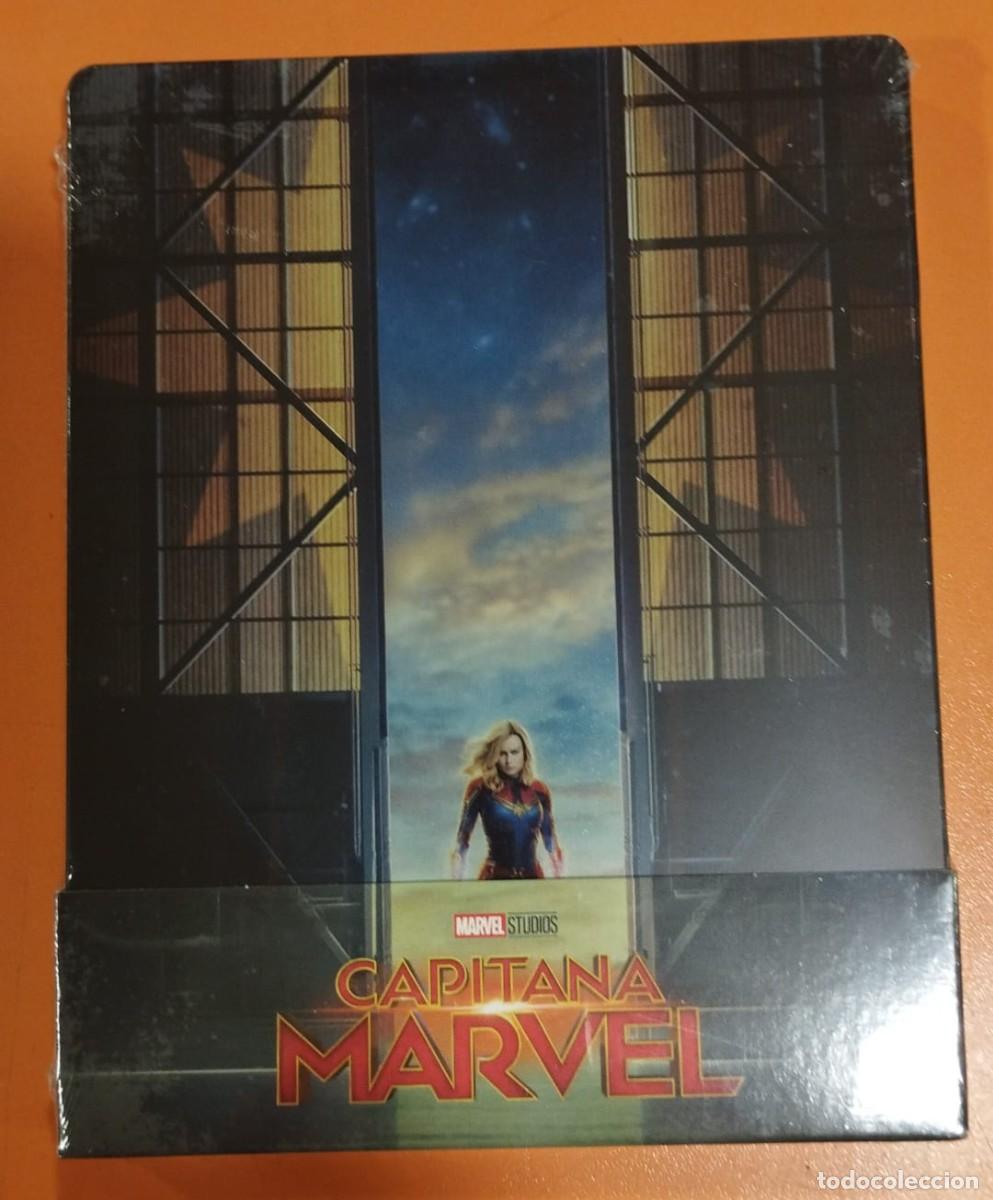 Cin&eacute;ma: Capitana Marvel 3D Edici&oacute;n Met&aacute;lica [Blu-ray] (Precintado)