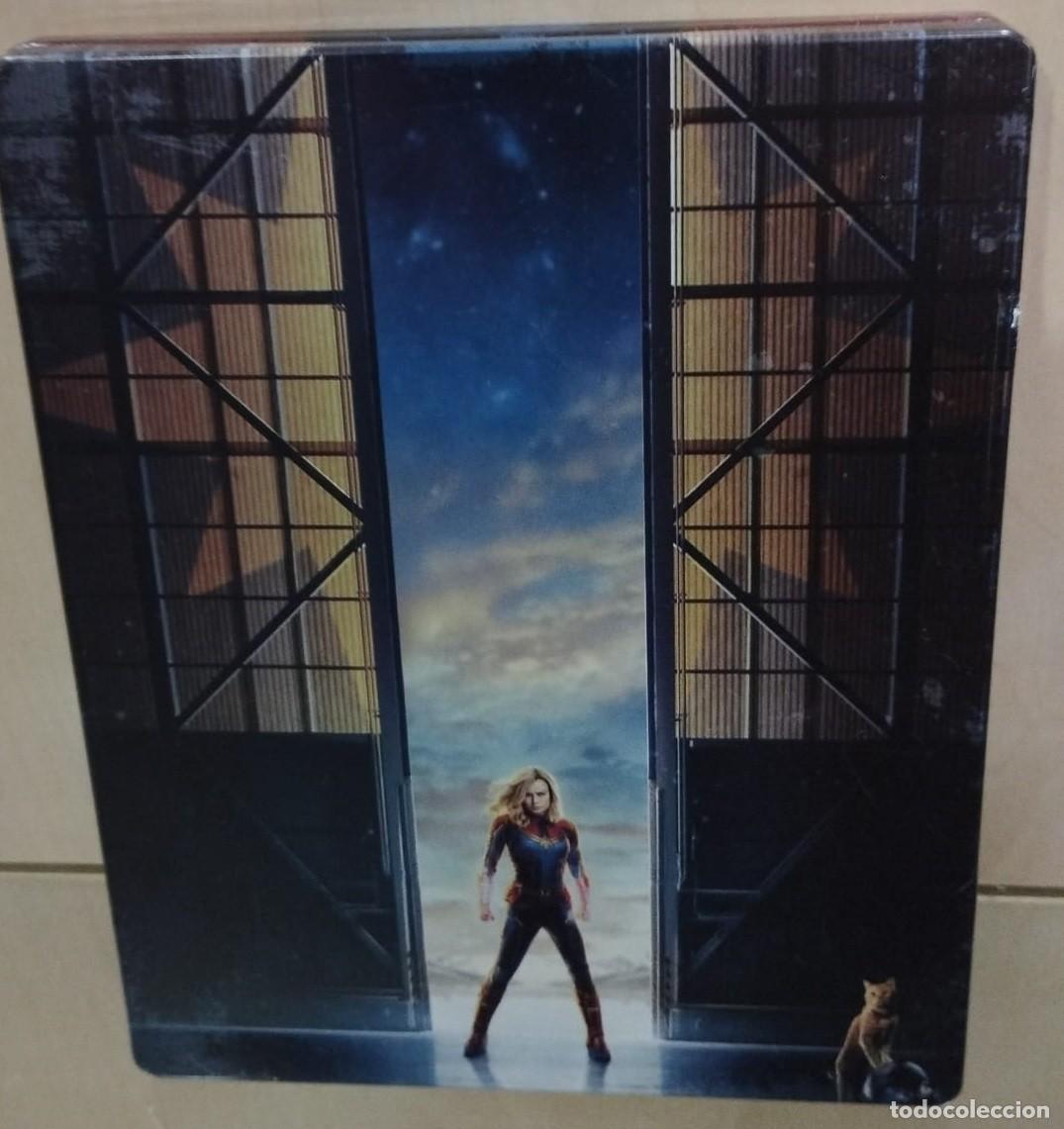 Cin&eacute;ma: Capitana Marvel 3D Edici&oacute;n Met&aacute;lica [Blu-ray]