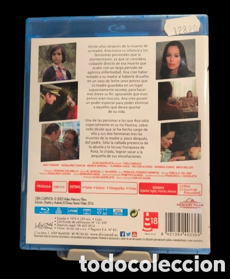Cine: Cr&iacute;a Cuervos (Blu-Ray) - Foto 2