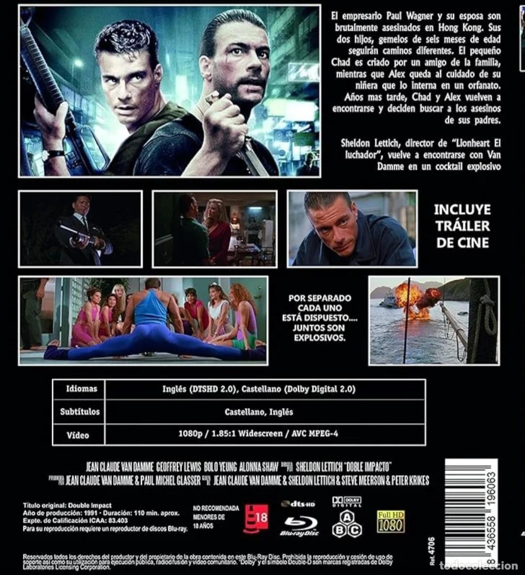 Cine: Doble impacto (Blu-ray) - Foto 2