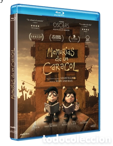 Cinema: Memorias de un Caracol (Memoir of a Snail) (2024) (Adam Elliot) (Blu-ray)