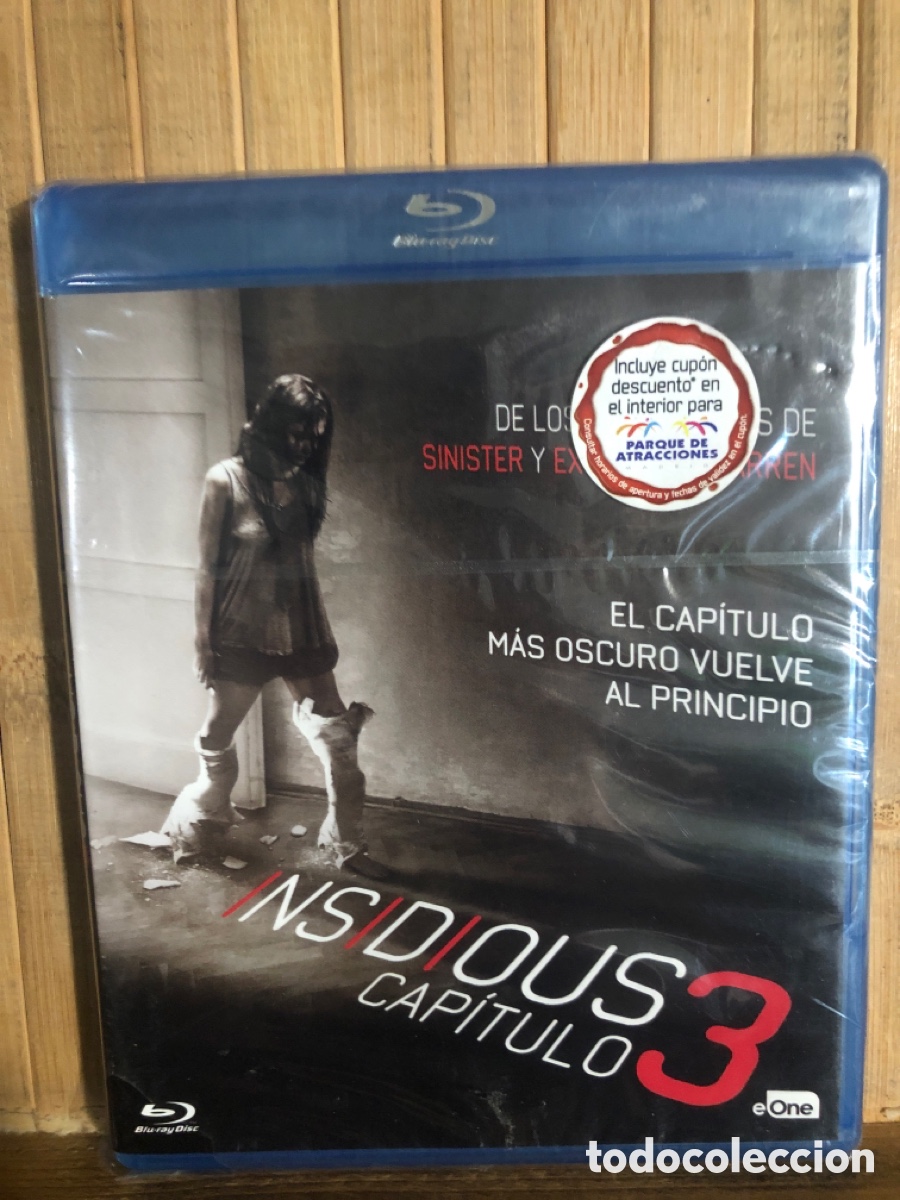 Cine: Insidious CAPITULO 3 - BLURAY - Precintado - - Foto 1