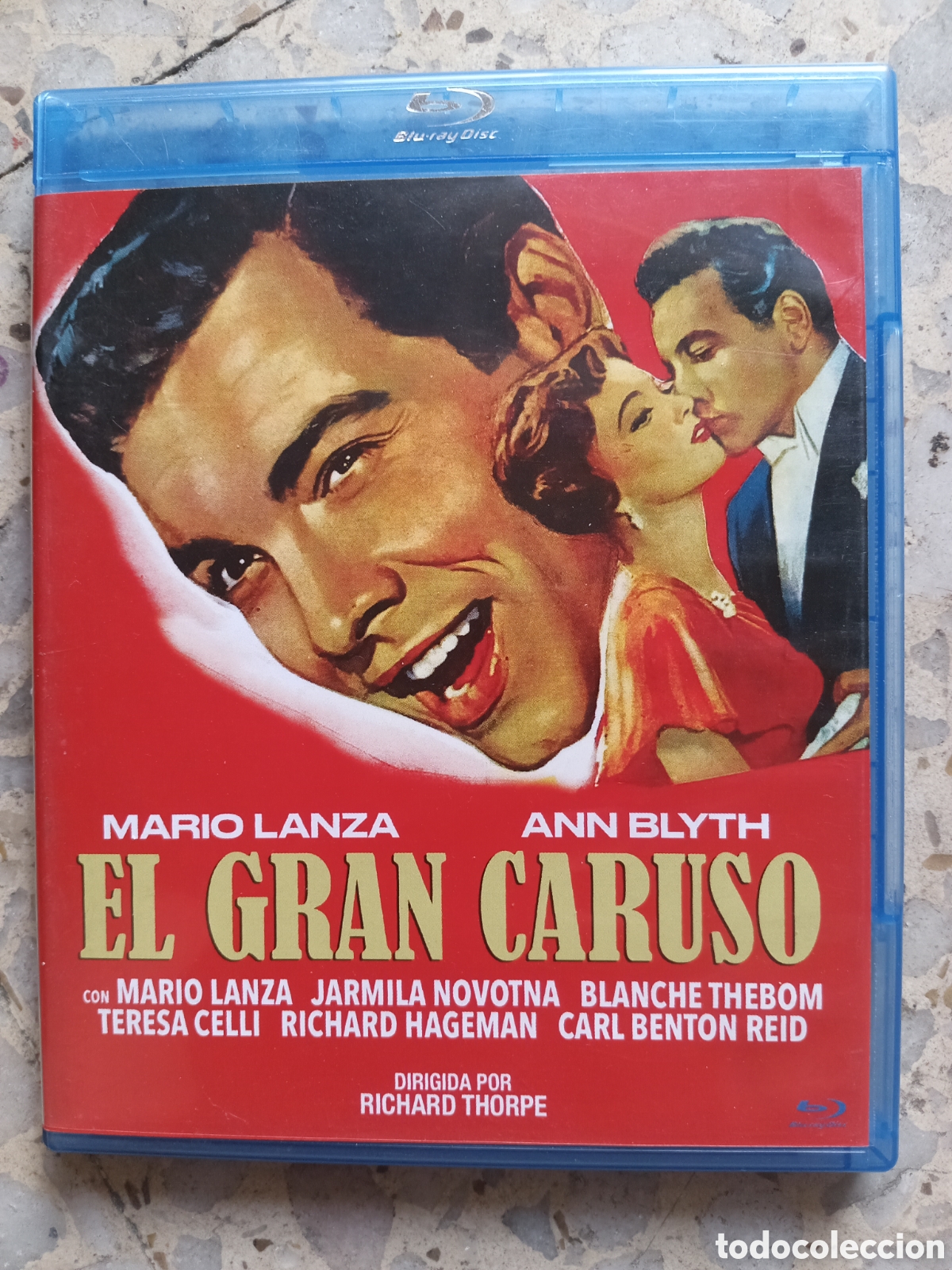 Cinema: BLU RAY EL GRAN CARUSO MARIO LANZA