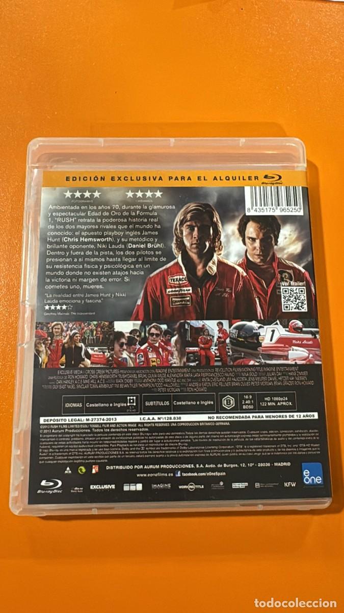 Cine: Rush [Blu-ray] (Ed. Alquiler) - Foto 2