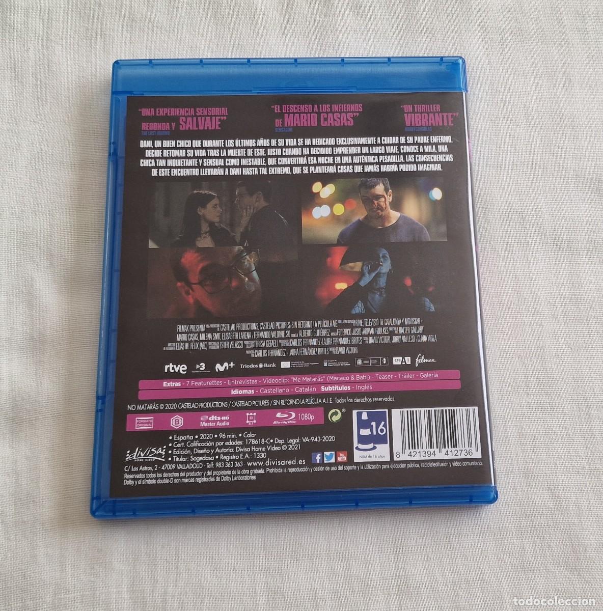 Cine: Pel&iacute;cula No matar&aacute;s Blu-ray - Foto 2