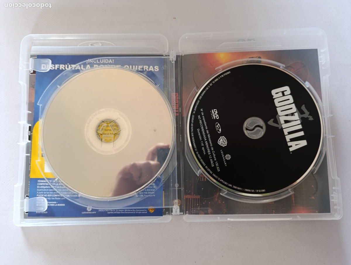 Cine: BLU-RAY + DVD GODZILLA (010) - Foto 3
