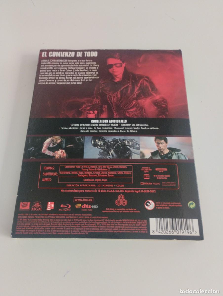 Cine: BLU RAY - SCHWARZENEGGER - TERMINATOR - LEER CONDICIONES DE VENTA - Foto 2
