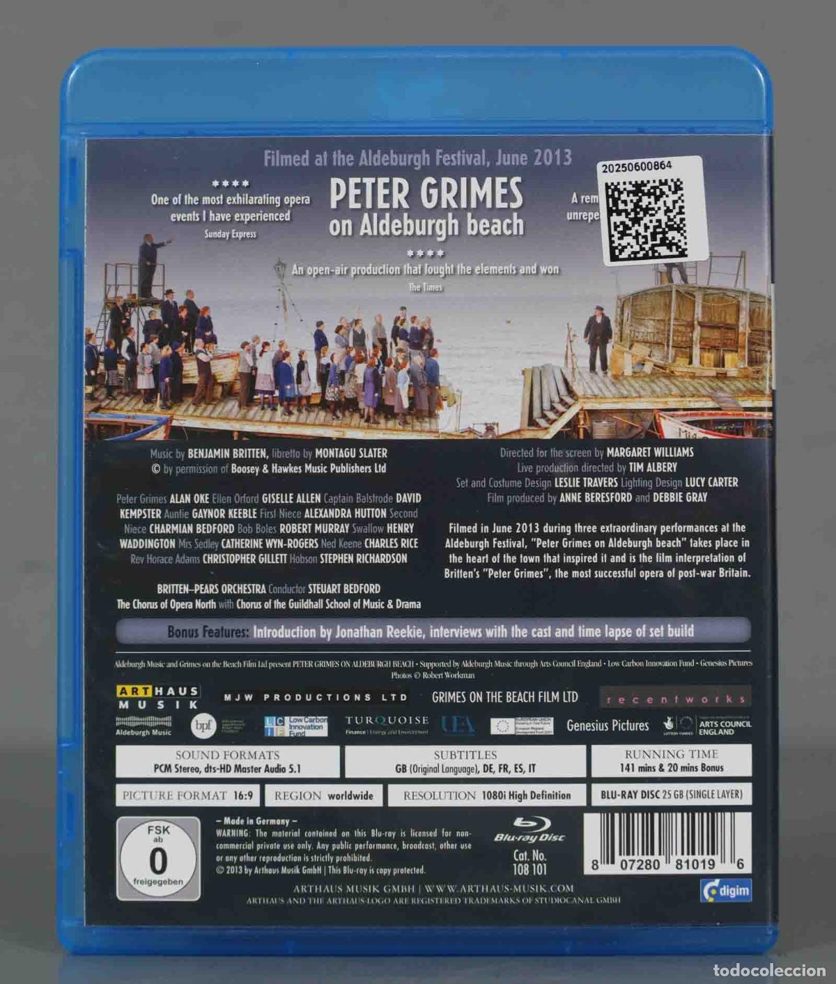 Cine: BLU-RAY. Benjamin Britten - Peter Grimes - Foto 2