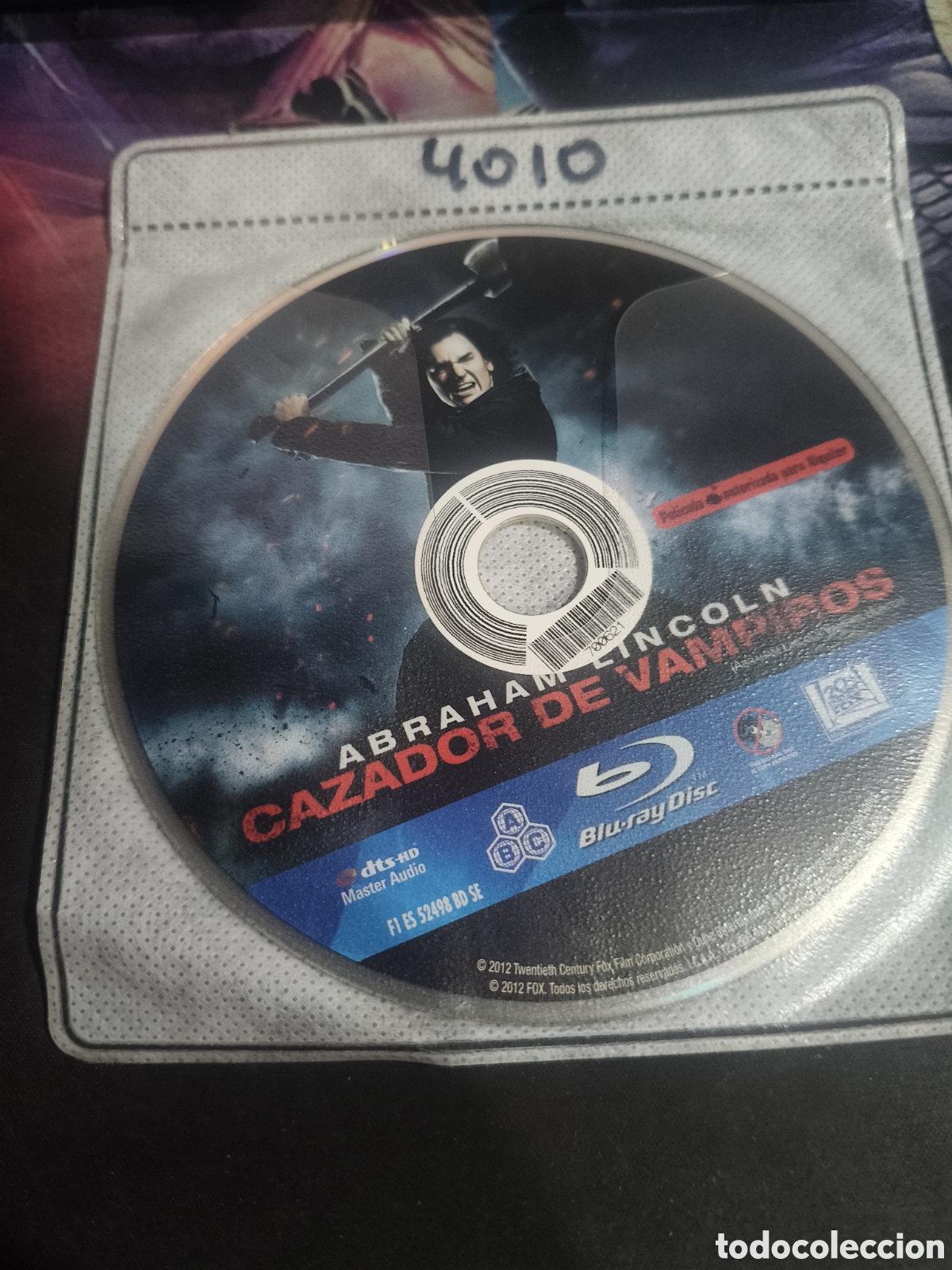 Cinema: Abraham Lincoln Cazador de vampiros -Disco solo -4010