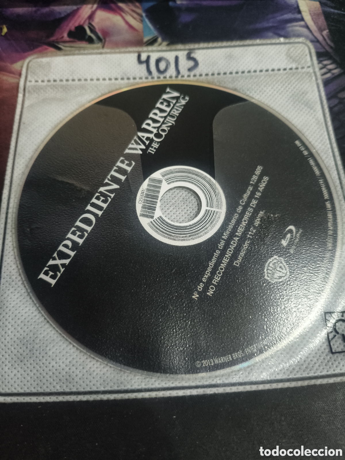 Cinema: Expediente Warren the conjuring Blu-ray - Disco solo -4015