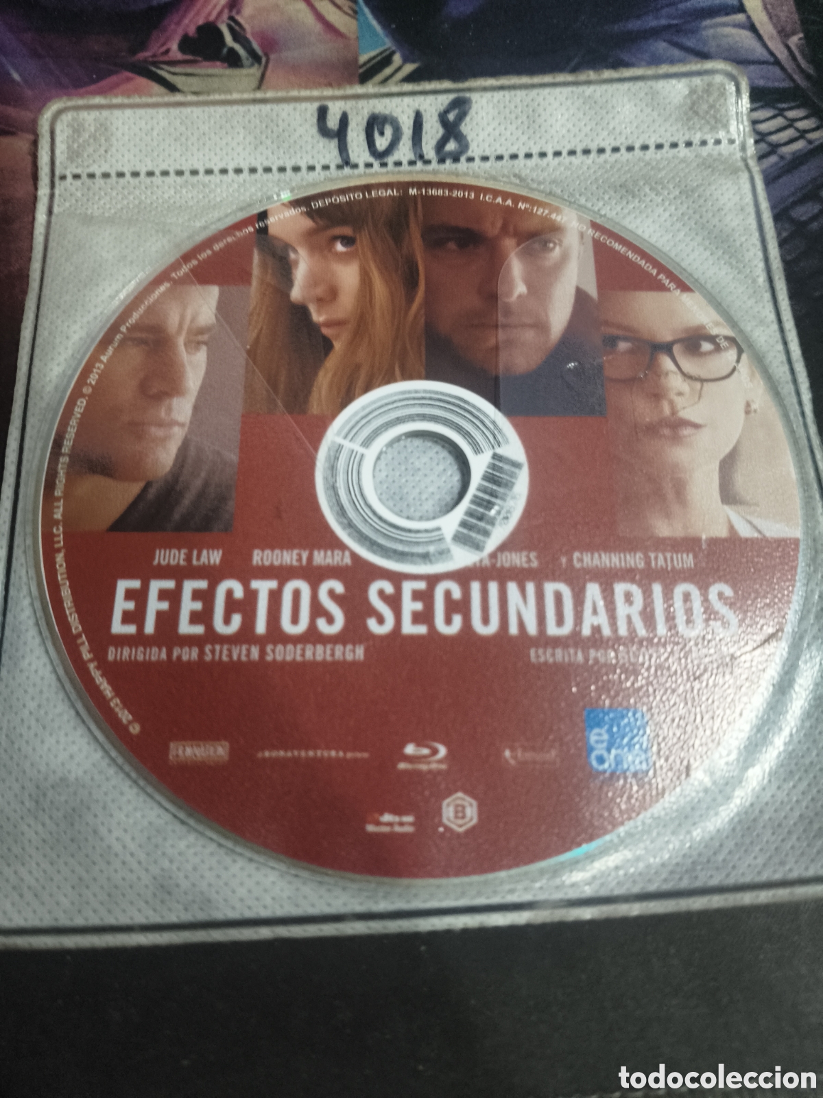 Cinema: Efectos secundarios Blu-ray - Disco solo -4018