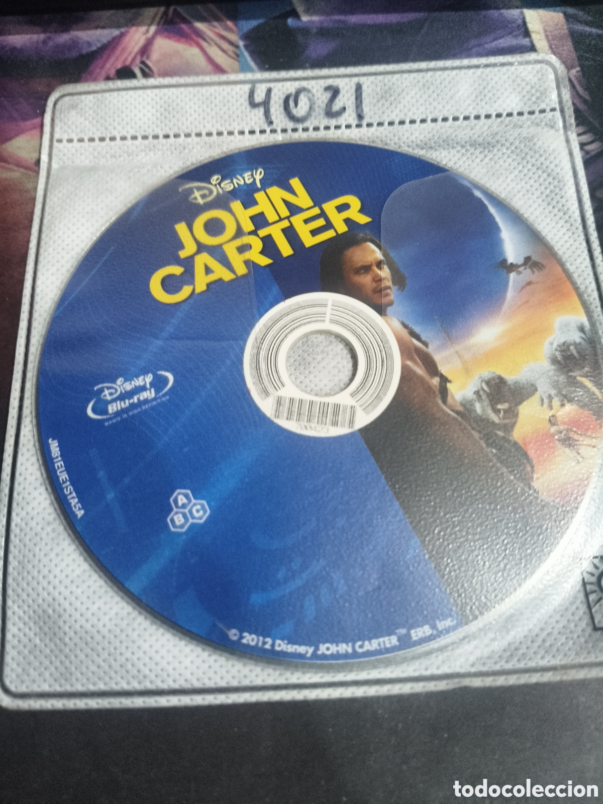 Cinema: John Carter Blu-ray - disco solo -4021