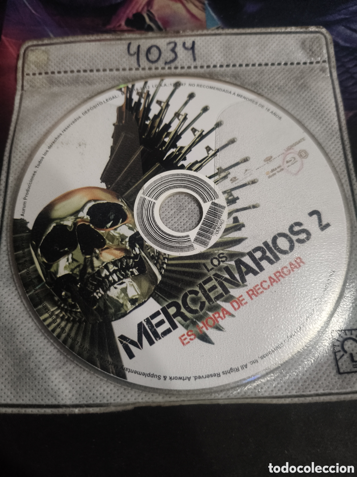 Cinema: Los mercenarios 2 Blu-ray - Disco solo - 4034