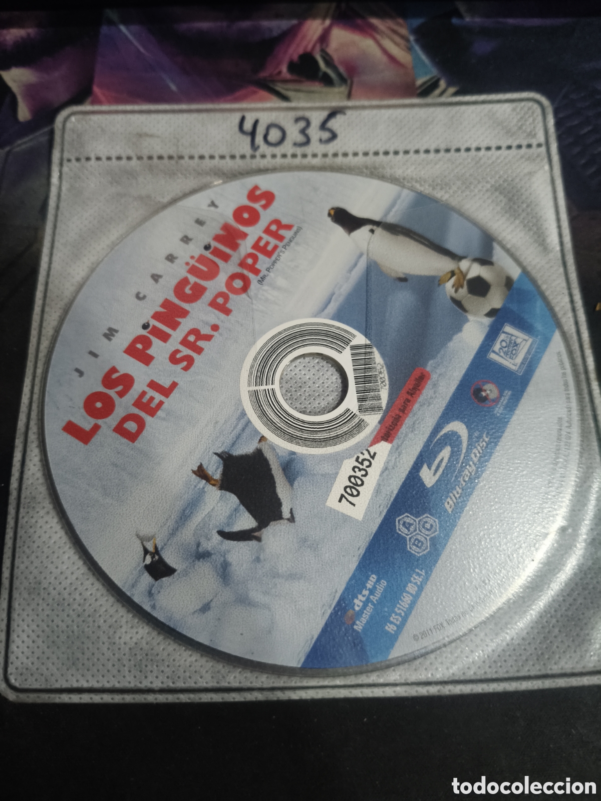 Cinema: Los ping&uuml;inos del sr poper Bluray - Disco solo - 4035