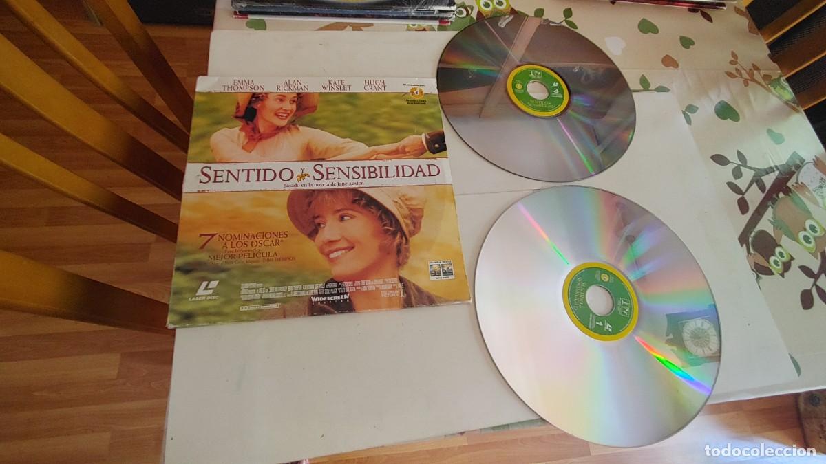Cine: SENTIDO Y SENSIBILIDAD-LASER DISC DOBLE