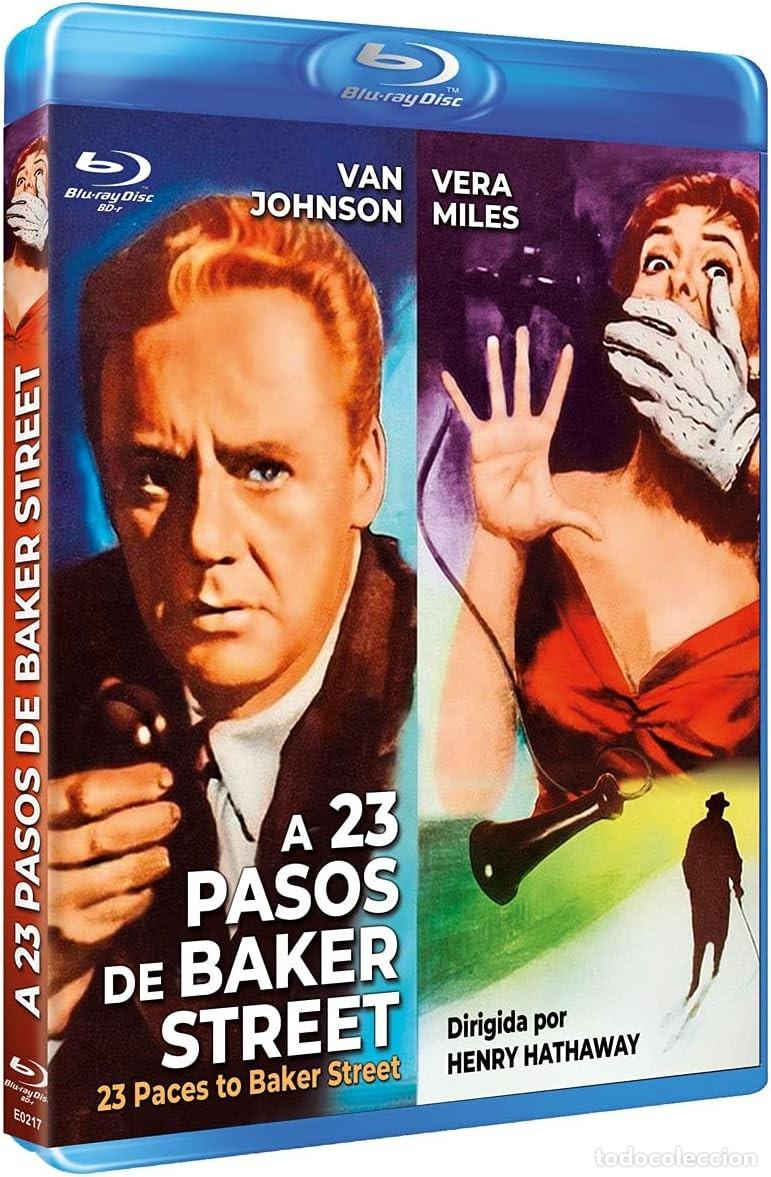 Cine: A 23 PASOS DE BAKER STREET (HENRY HATHAWAY) - BLURAY NUEVO PRECINTADO