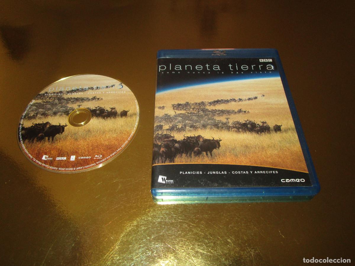 Cinema: PLANETA TIERA ( PLANICIES - JUNGLAS - COSTAS Y ARRECIFES ) - BLU RAY - COMO NUNCA LOS HAS VISTO -