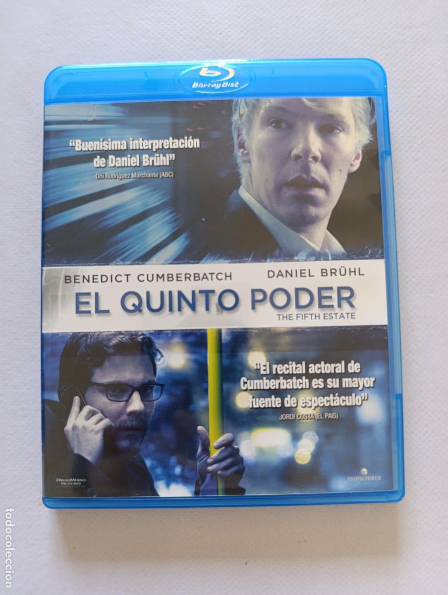 Cine: BLU-RAY EL QUINTO PODER - BENEDICT CUMBERBATCH, DANIEL BR&Uuml;HL (021w) - Foto 1