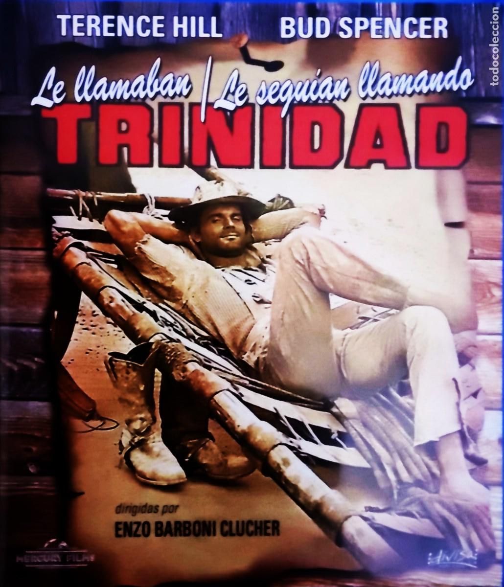 Cinema: LE LLAMABAN TRINIDAD & LE SEGUIAN LLAMANDO TRINIDAD. CINE EN BLU-RAY. COLECCION.