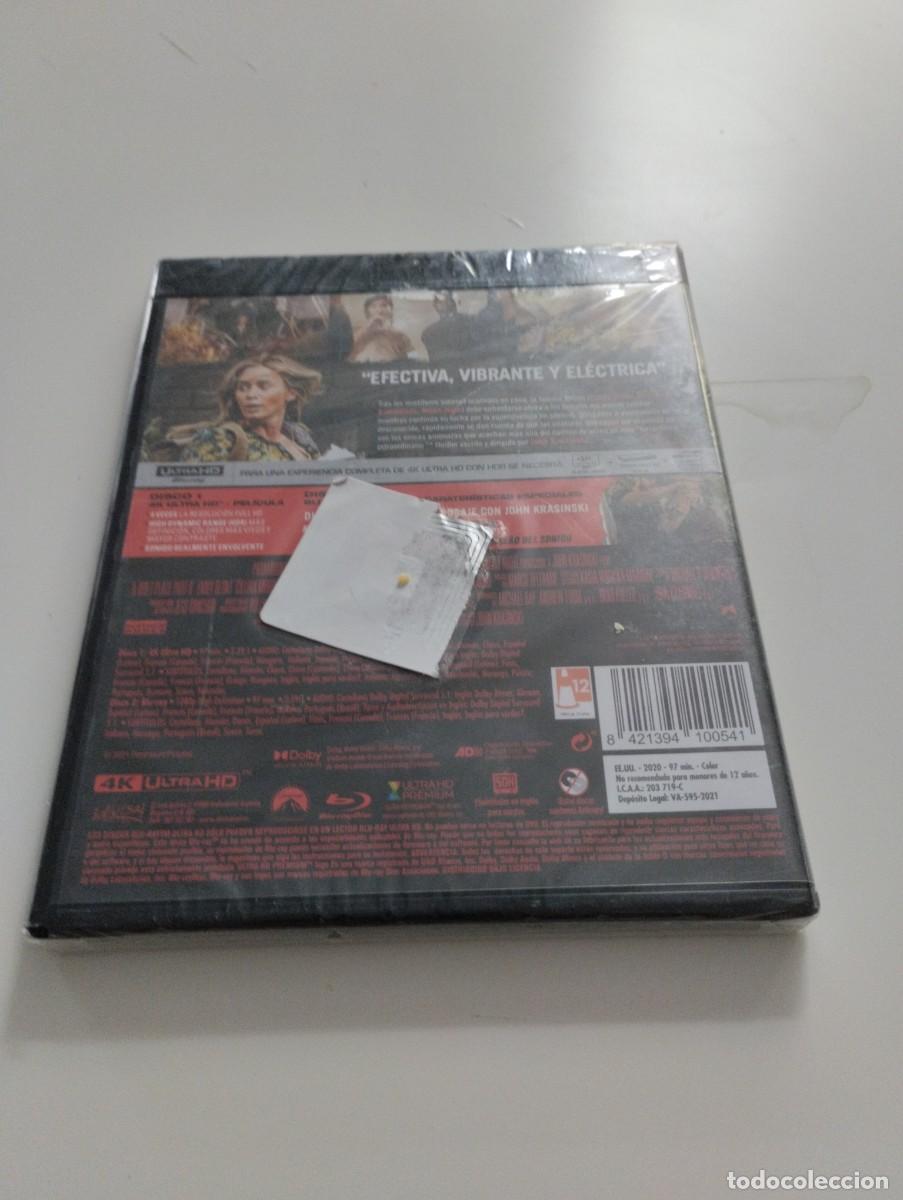 Cine: BLU RAY 4K - UN LUGAR TRANQUILO 2 - LEER CONDICIONES DE VENTA - Foto 2