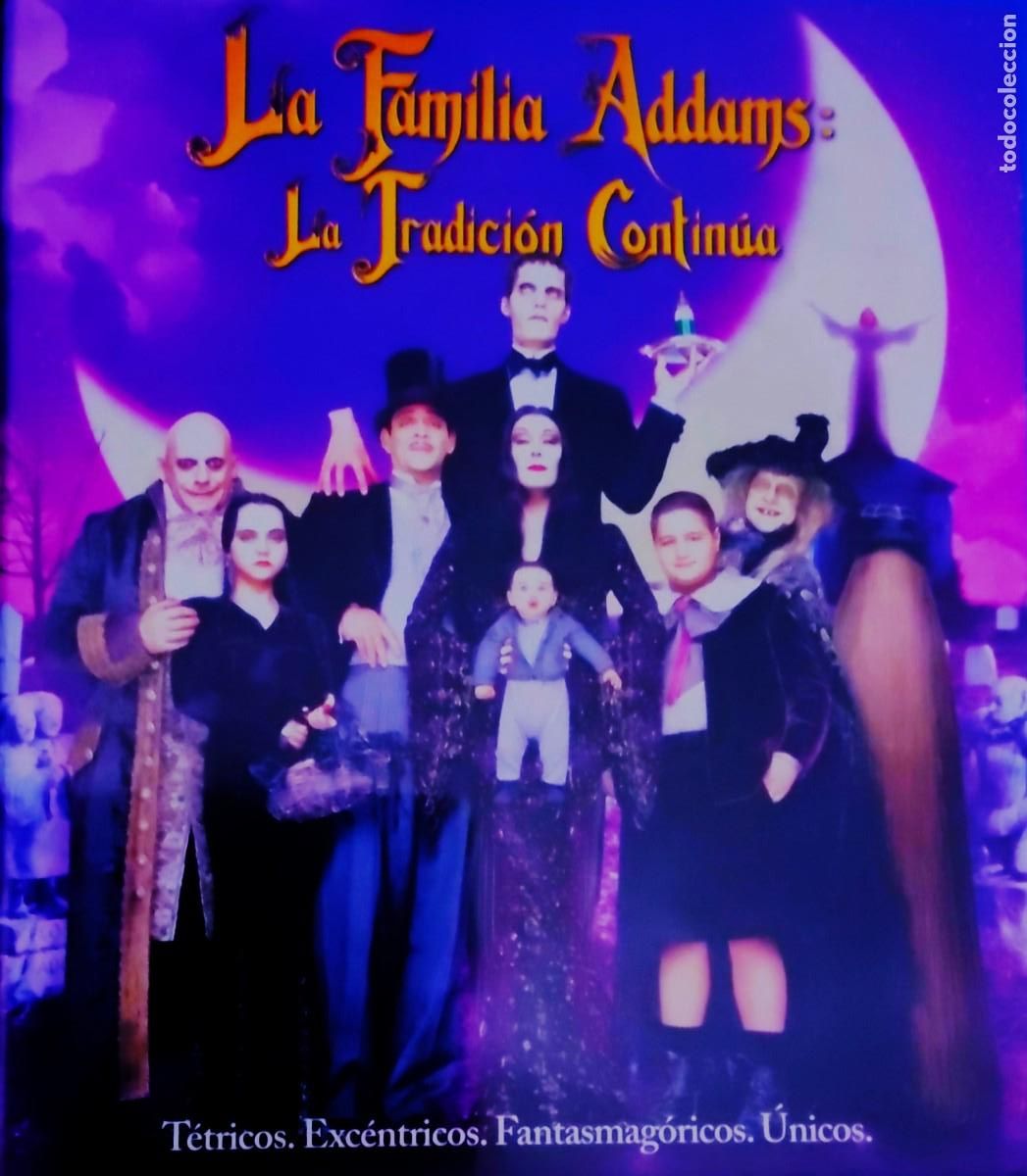 Cine: LA FAMILIA ADDAMS. PARTE 2. (LA TRADICION CONTINUA). CINE EN BLU-RAY. COLECCION.