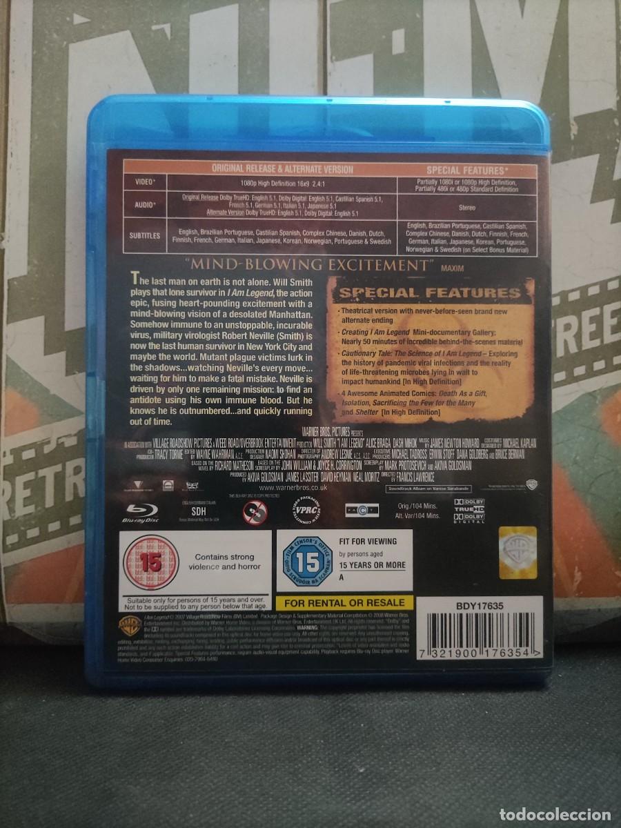 Cine: Blu-ray 64 I am legend - Will Smith - Foto 2