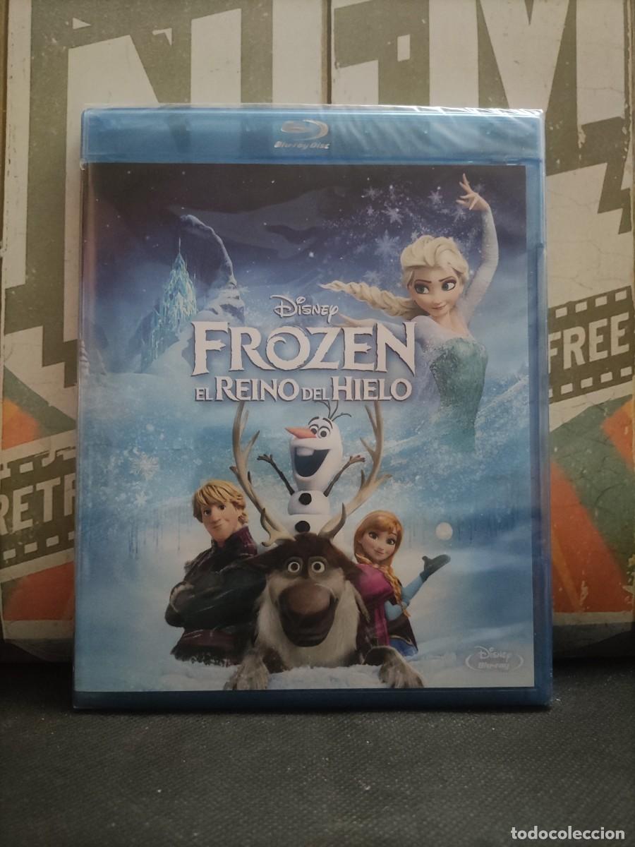 Cin&eacute;ma: Blu-ray disney &rdquo;Precintado&rdquo; 90 Frozen El reino del hielo