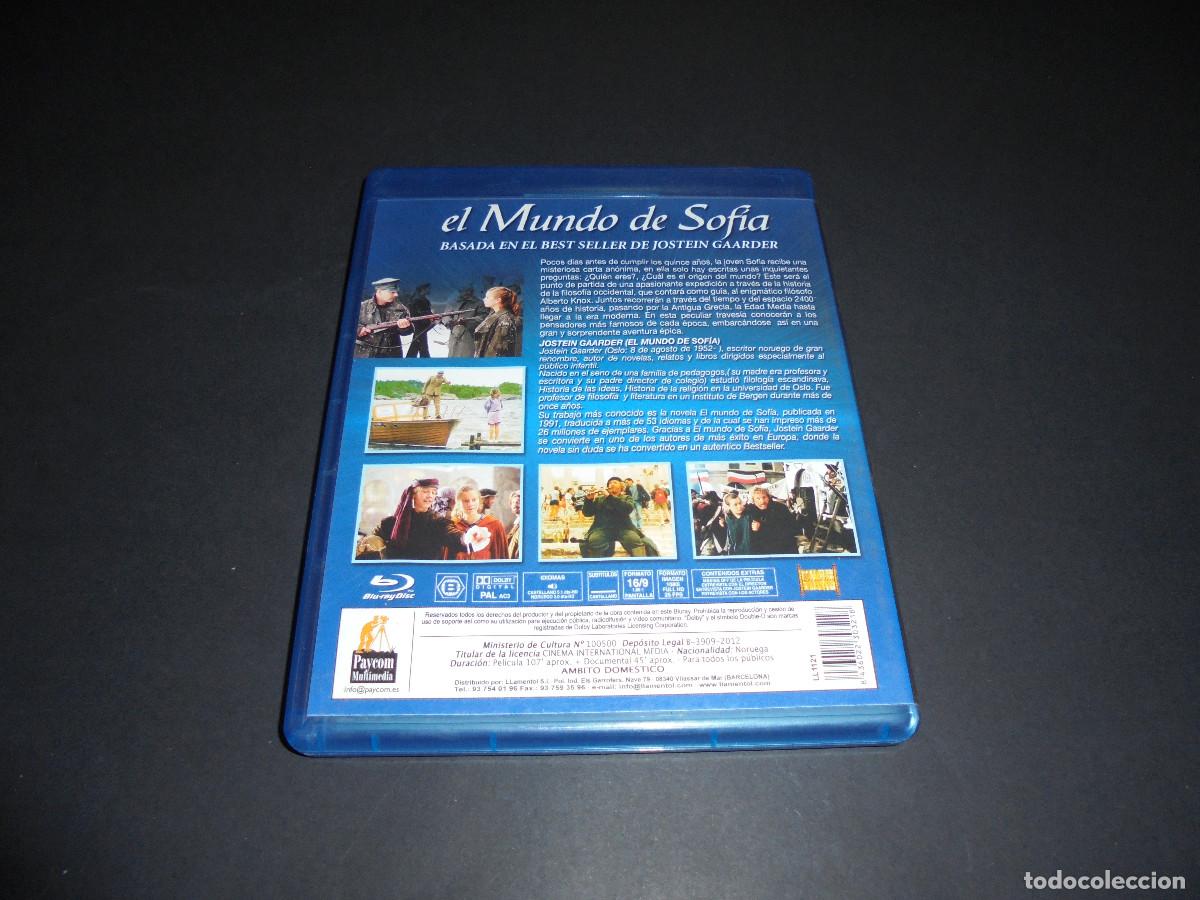 Cine: EL MUNDO DE SOFIA - BLU RAY - LL1121 - Foto 3