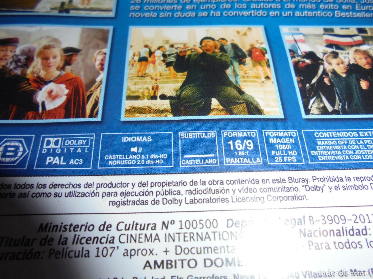 Cine: EL MUNDO DE SOFIA - BLU RAY - LL1121 - Foto 4