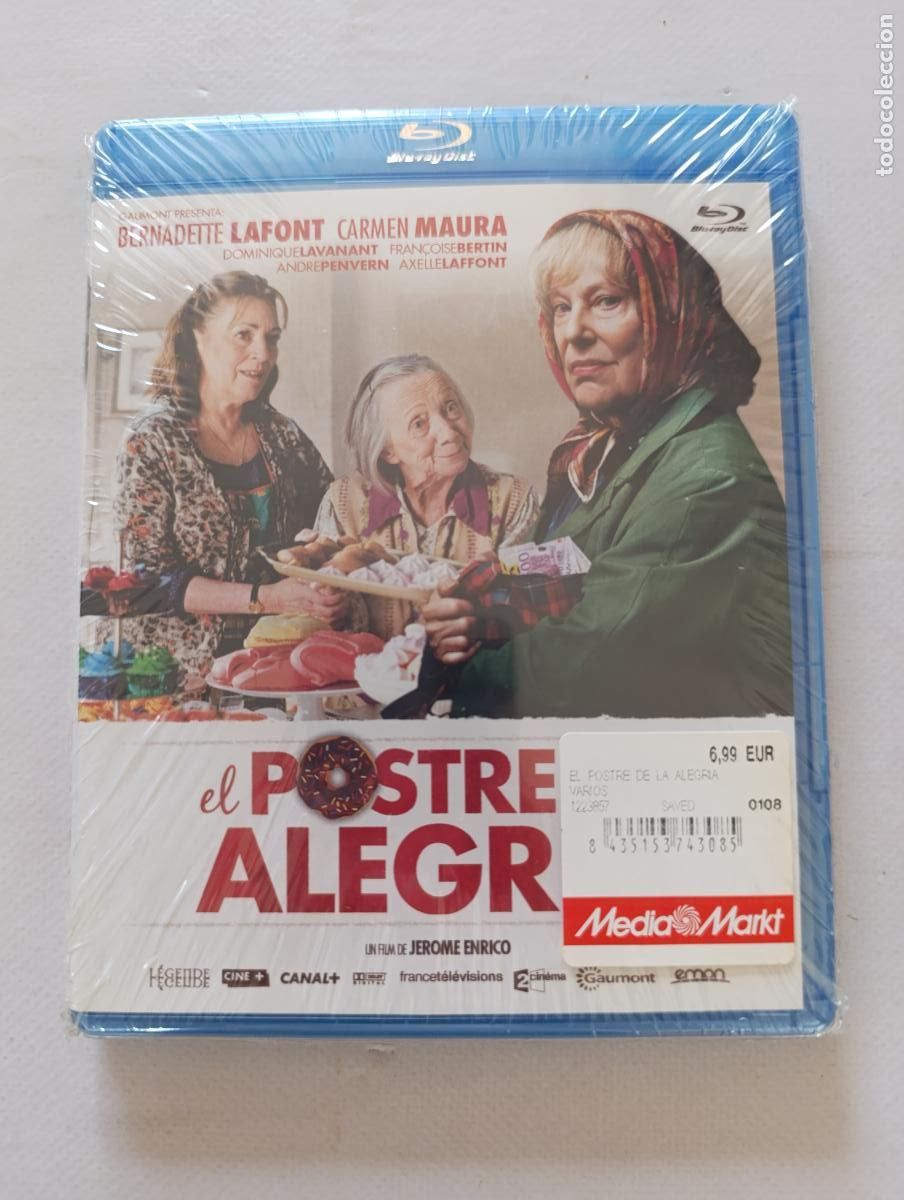 Kino: BLU-RAY EL POSTRE DE LA ALEGRIA - CARMEN MAURA, BERNADETTE LAFONT - NUEVO, PRECINTADO (179)