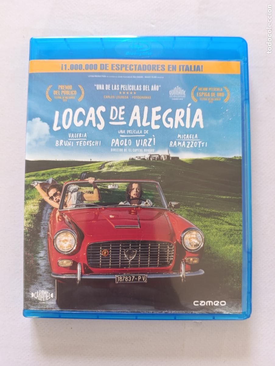 Cine: BLU-RAY LOCAS DE ALEGRIA - PAOLO VIRZI (183w)