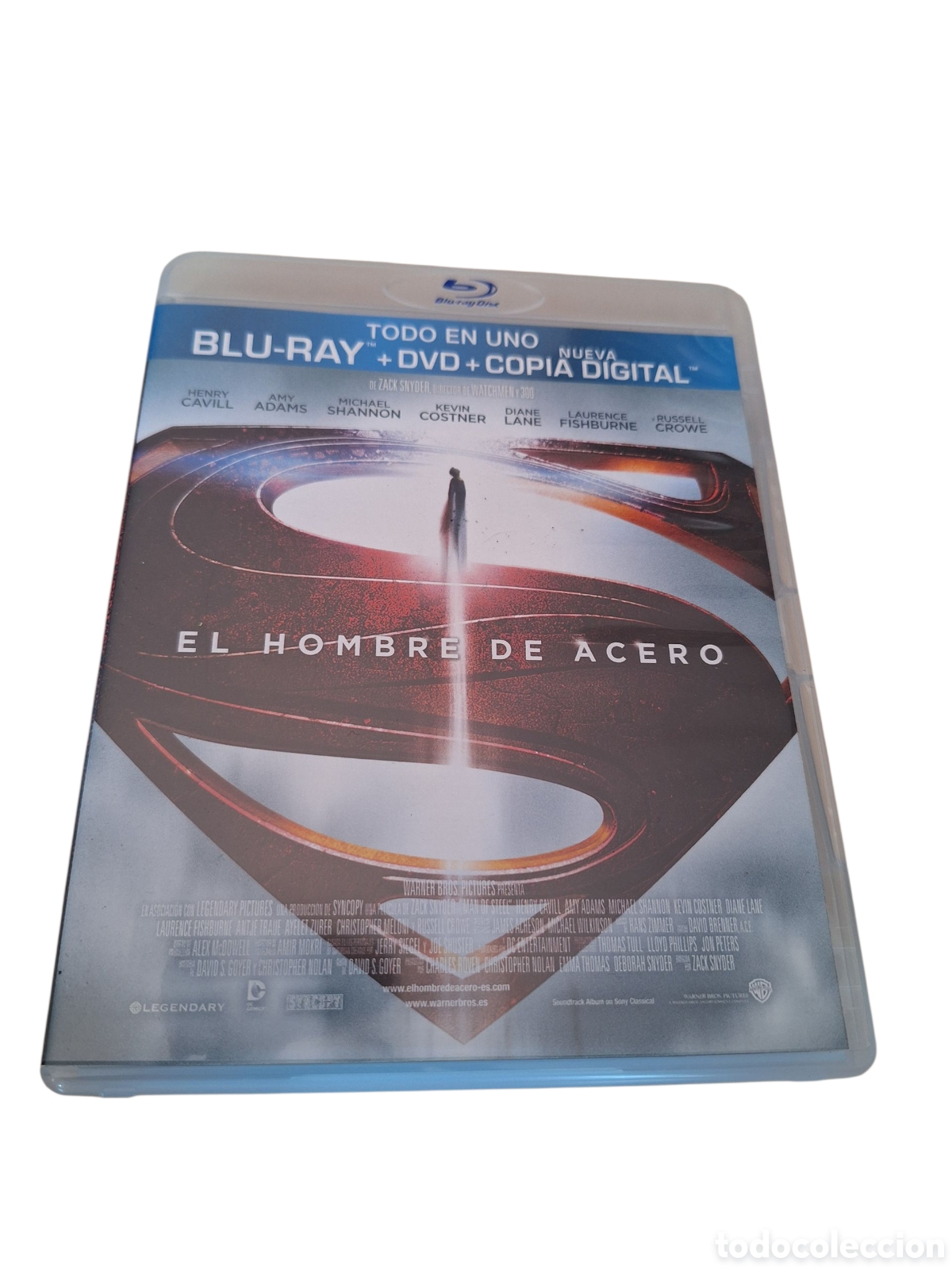 Cinema: BL8 el hombre de acero BLURAY SEGUNDAMANO