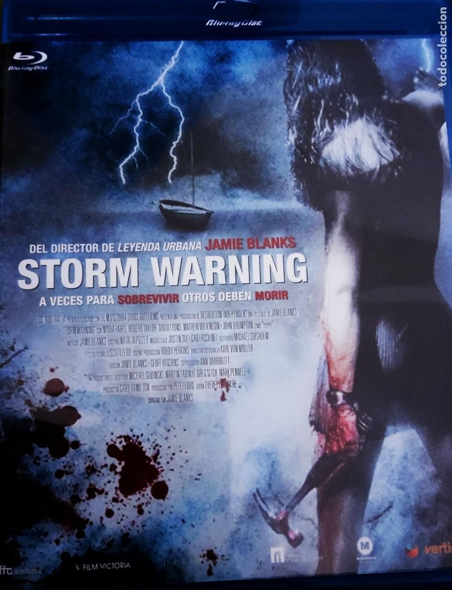 Cine: STORM WARNING. CINE EN BLU-RAY. COLECCION. - Foto 1