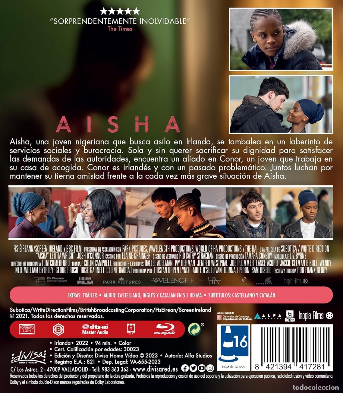 Cine: AISHA - BLU-RAY - NUEVO - Foto 2