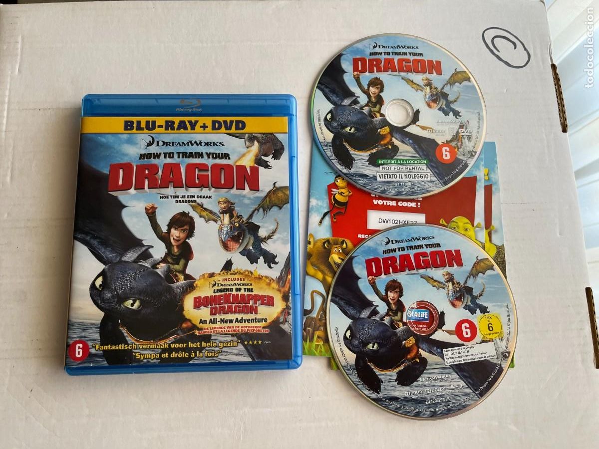 Cinema: DRAGON HOW TO TRAIN YOUR - BLURAY BRAY KREATEN REGRESO