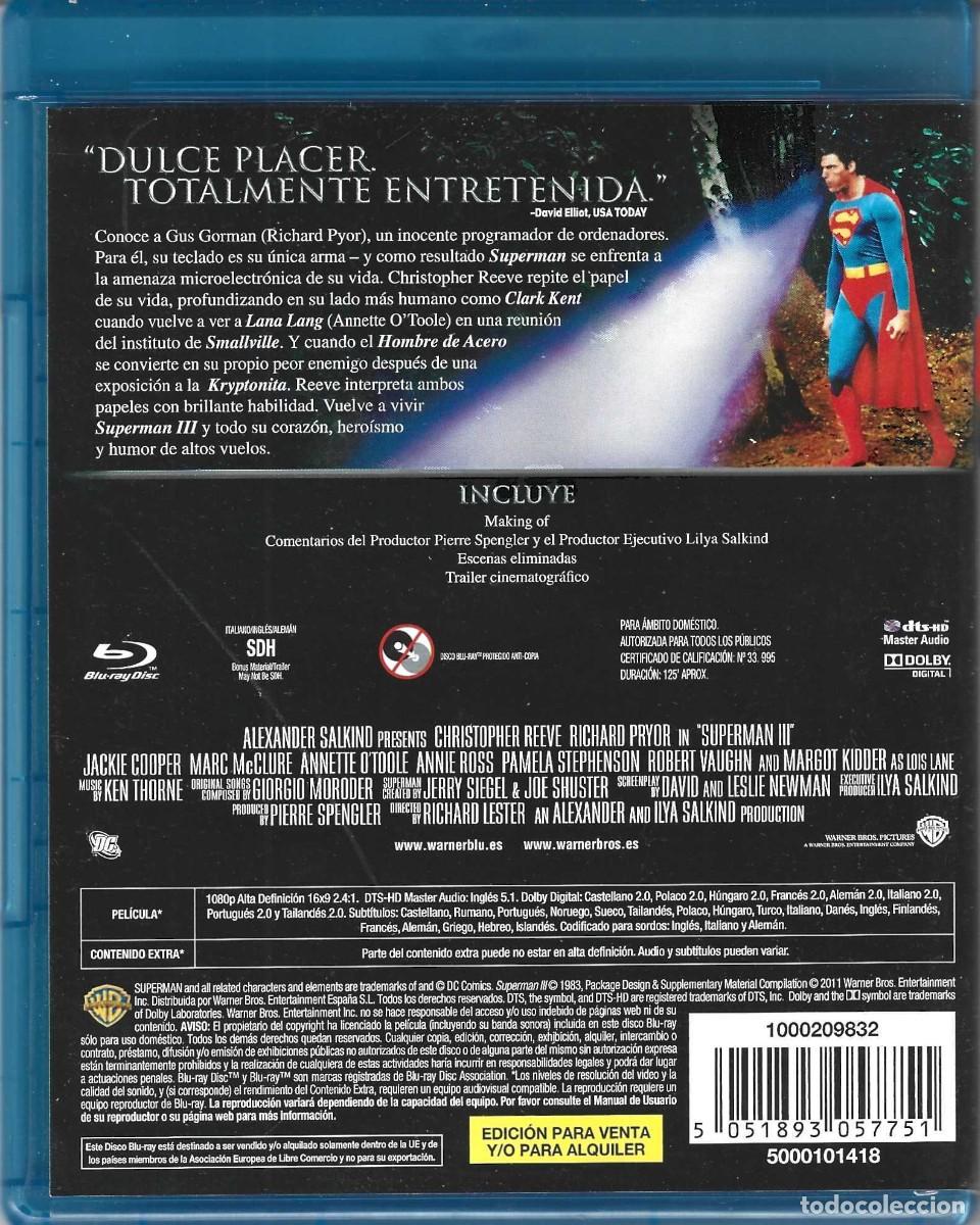 Cine: SUPERMAN III (BLURAY) - Foto 2