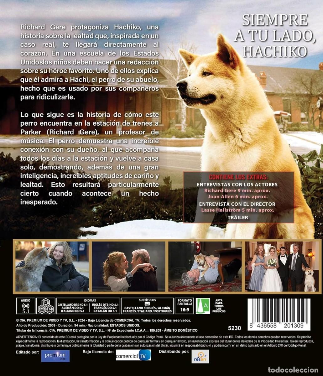 Cine: Hachiko, Siempre A Tu Lado E.E. BLU-RAY - Foto 4