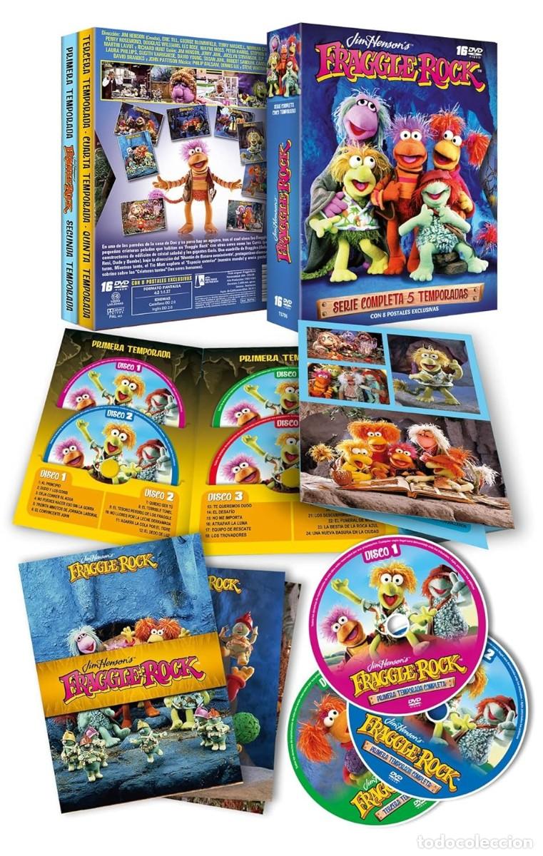 Kino: FRAGGLE ROCK Serie Completa Temp 1 a 5 - 16 DVD