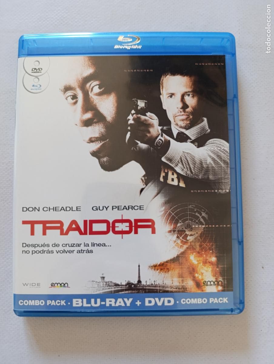 Cine: BLU-RAY + DVD TRAIDOR - DON CHEADLE, GUY PEARCE (237) - Foto 1