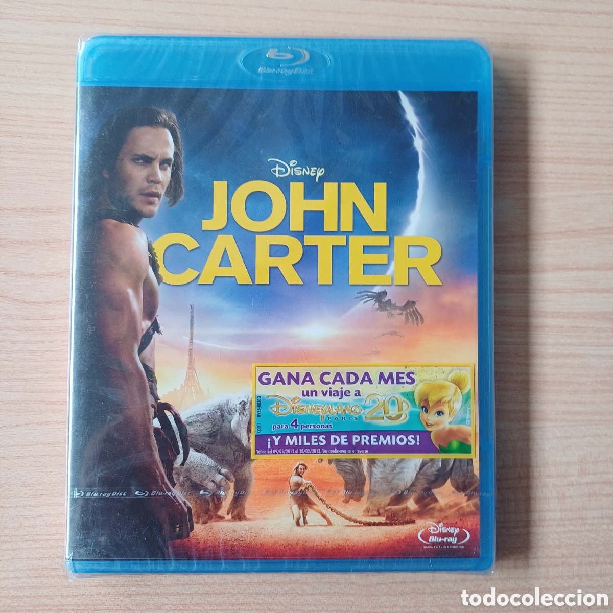 Cinema: DISNEY JOHN CARTER BLU-RAY PRECINTADO