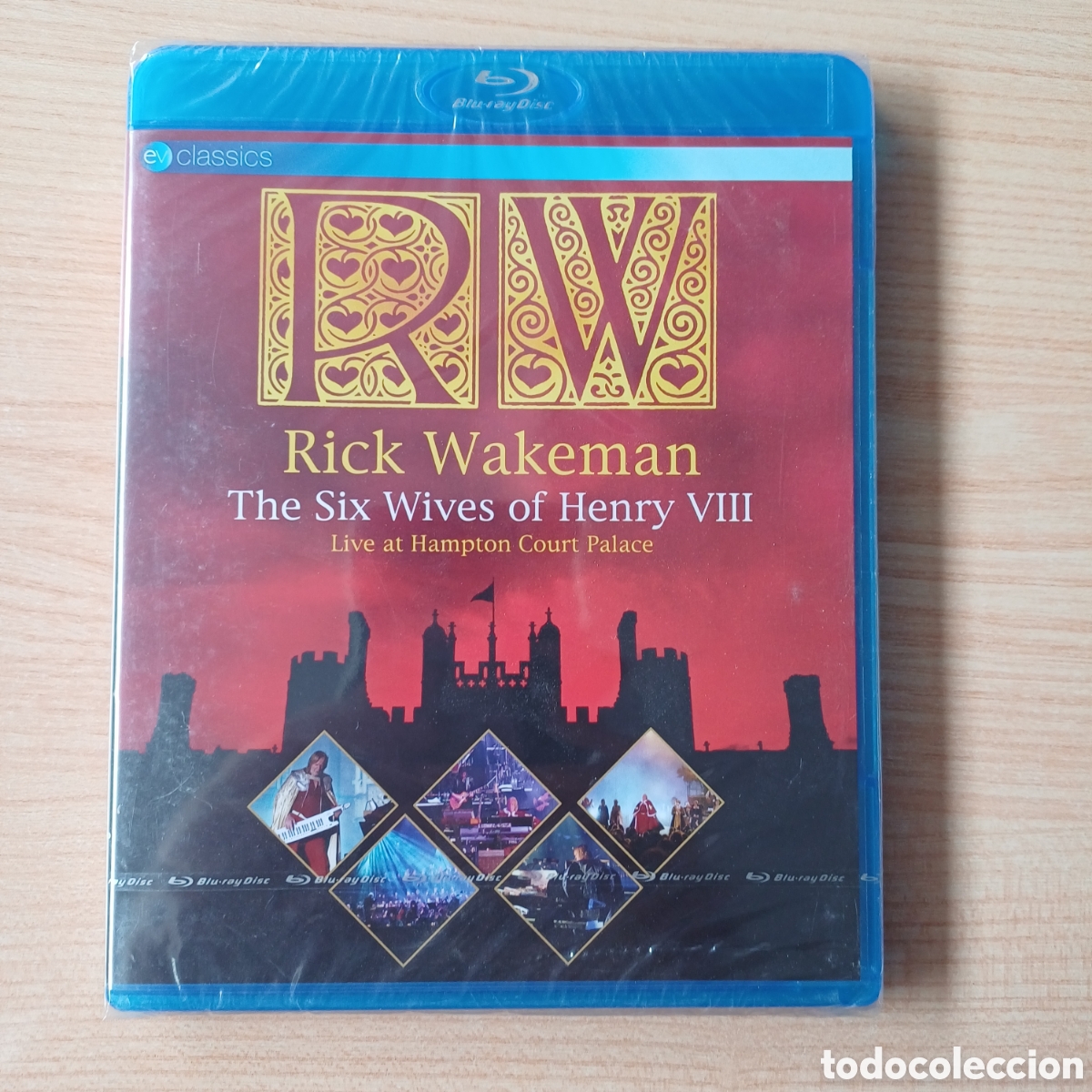 Cinema: RICK WAKEMAN THE SIX WIVES OF HENRY VIII BLU-RAY PRECINTADO
