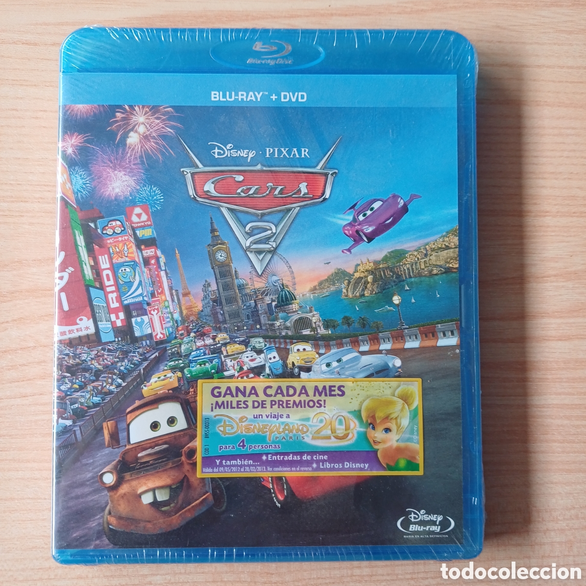 Cinema: DISNEY CARS 2 BLU-RAY + DVD PRECINTADO