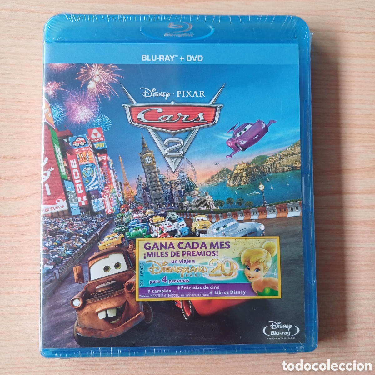 Cinema: DISNEY CARS 2 BLU-RAY + DVD PRECINTADO