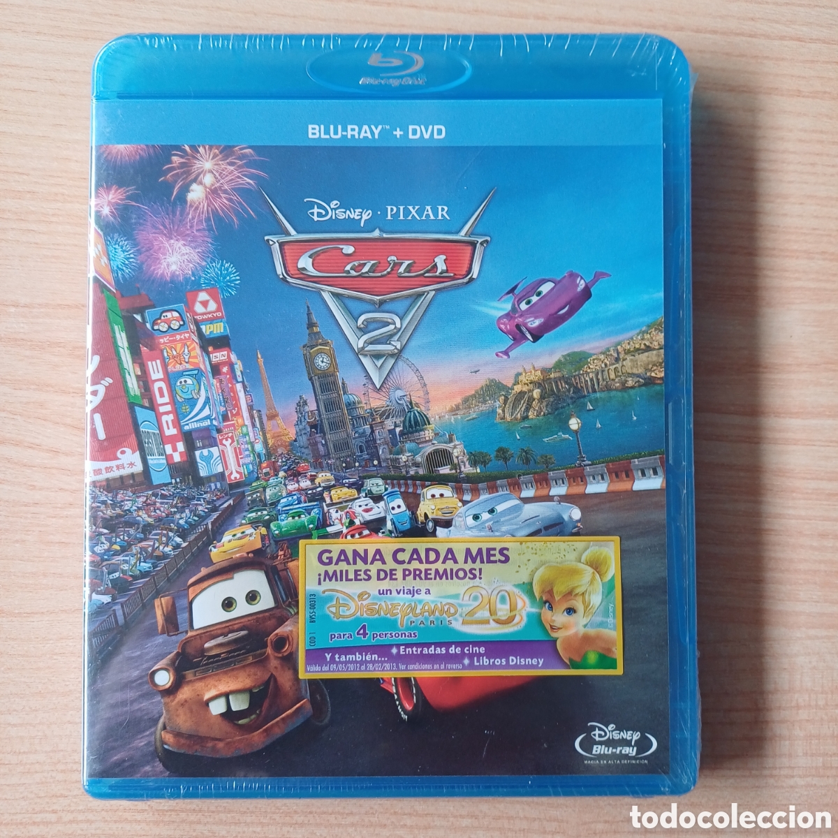 Cinema: DISNEY CARS 2 BLU-RAY + DVD PRECINTADO
