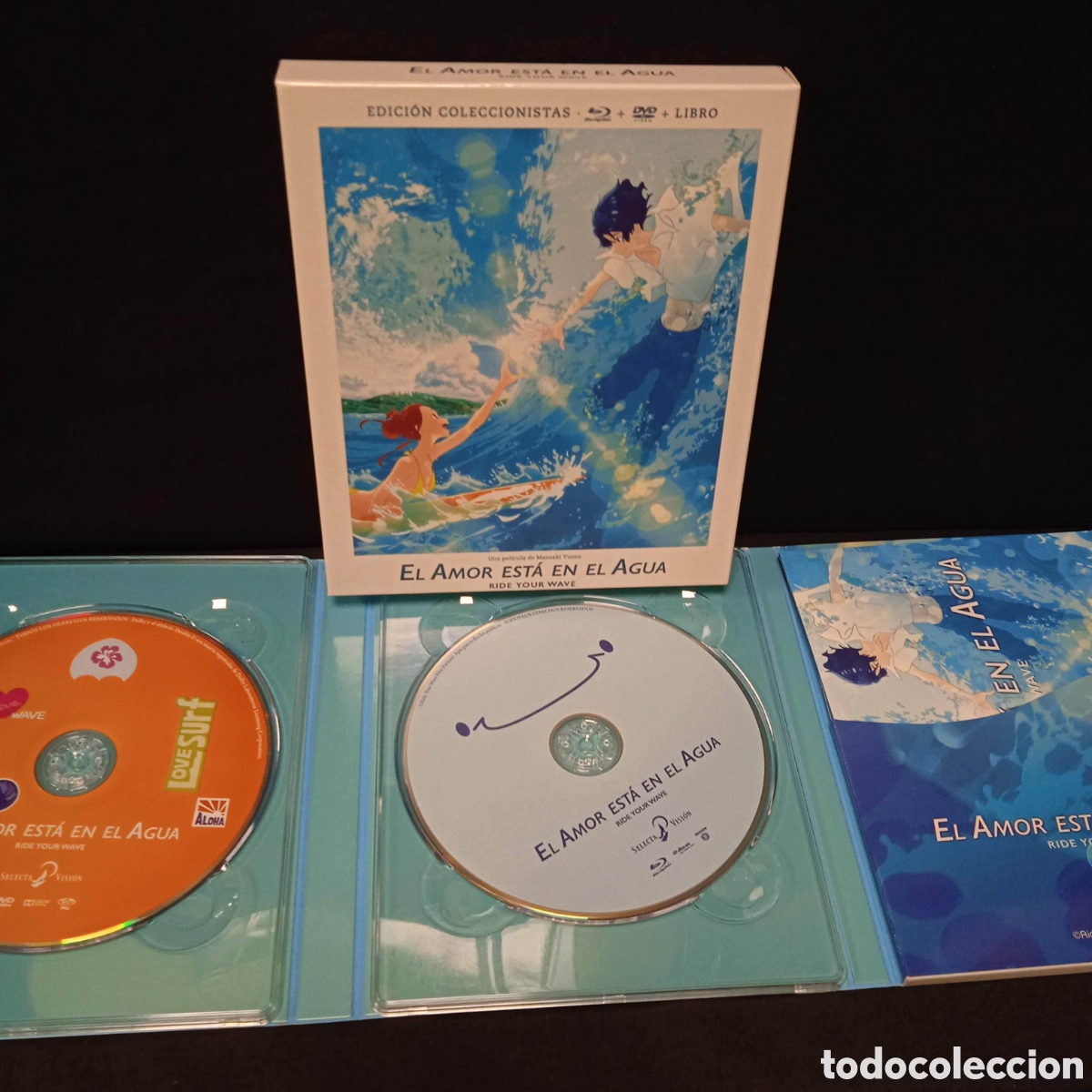 Cin&eacute;ma: EL AMOR EST&Aacute; EN EL AGUA - MASAAKI YUASA - SELECTA VISI&Oacute;N BLU RAY + DVD + LIBRO ED. COLECCIONISTA