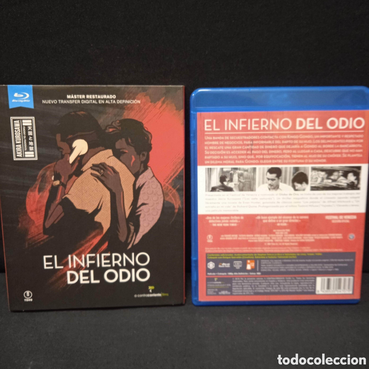Cine: EL INFIERNO DEL ODIO - AKIRA KUROSAWA - A CONTRACORRIENTE BLU RAY #BLU3