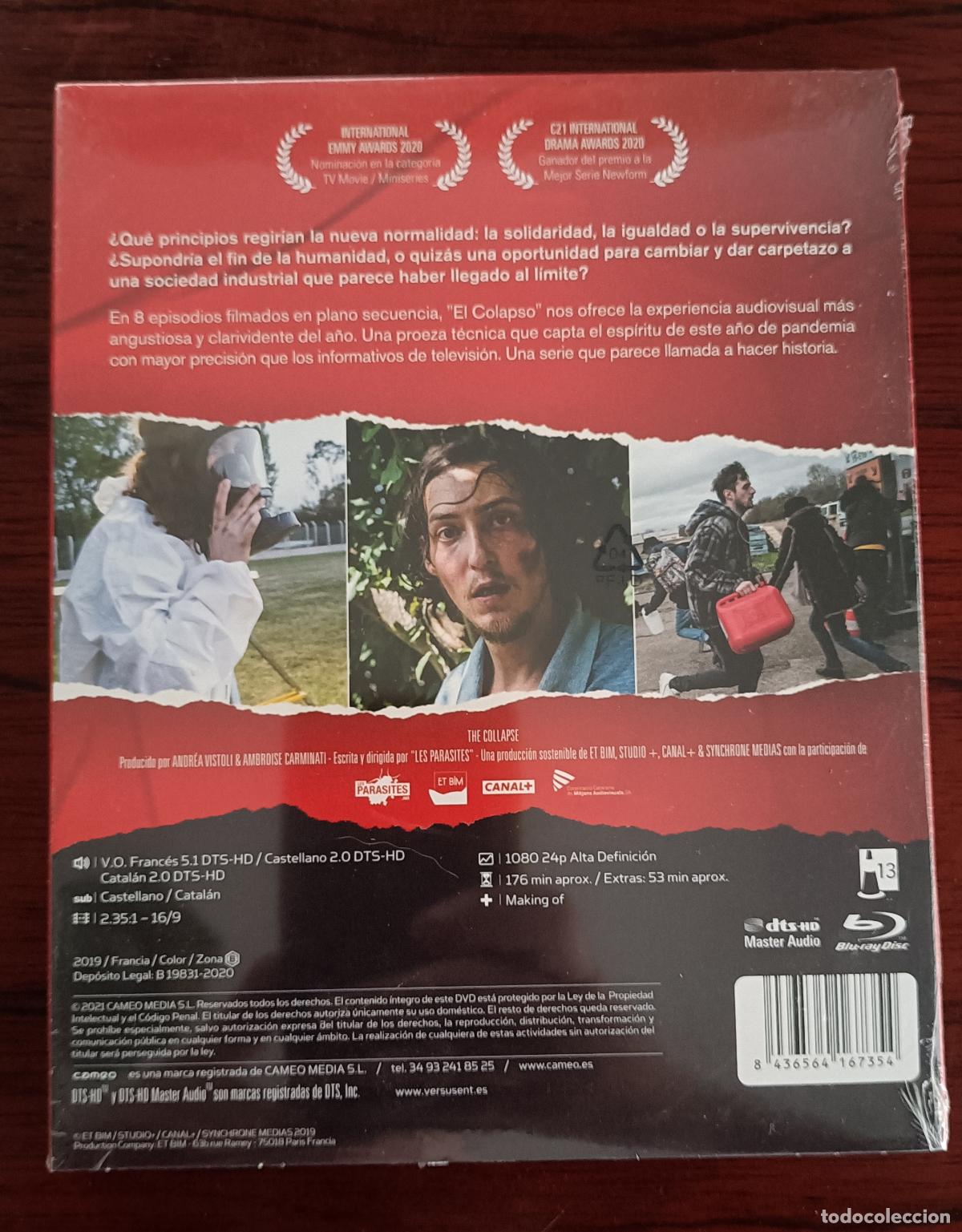 Cine: BLURAY --- EL COLAPSO (NUEVO Y PRECINTADO) - Foto 2