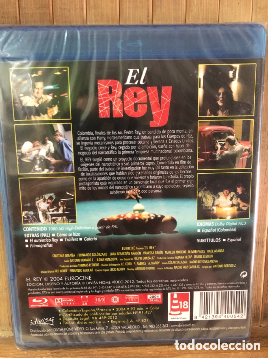 Cine: El Rey BLU-RAY PRECINTADO - Foto 2