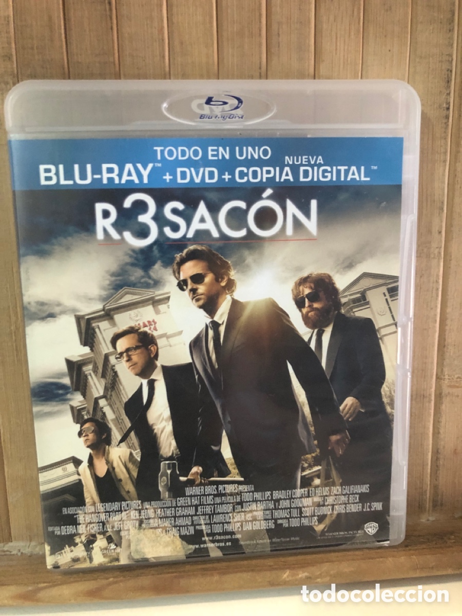 Cine: Resacon 3 BLU-RAY + DVD SEMINUEVO