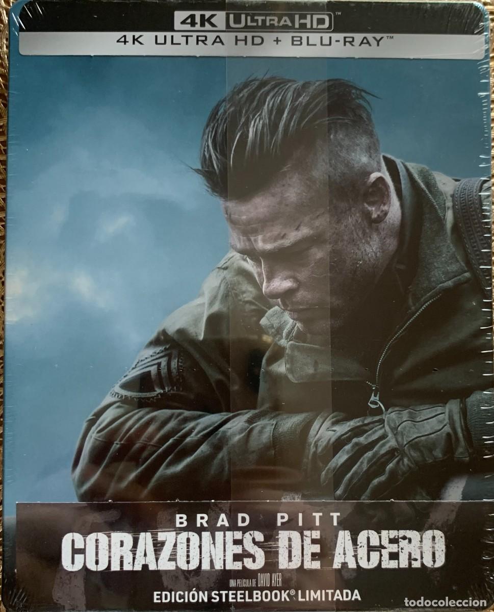 Cin&eacute;ma: Corazones de acero (David Ayer,2014) -Edici&oacute;n Metalica limitada 4K UHD+BLURAY